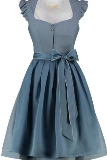 KRÜGER COLLECTION Mini Dirndl hellblau Isalyn (60 cm)