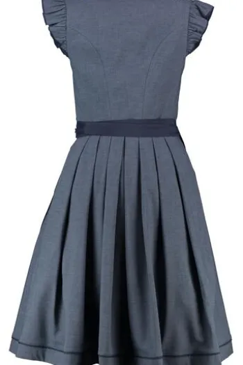 KRÜGER COLLECTION Mini Dirndl marine Isalyn (60 cm)
