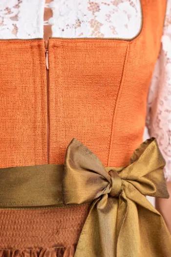 KRÜGER COLLECTION Mini Dirndl rost Juli