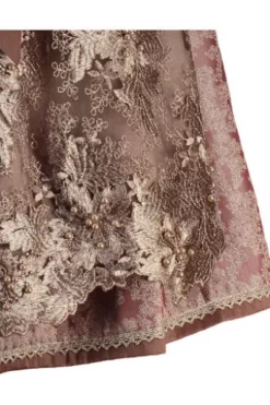 KRÜGER DIRNDL Dirndl rose Paisleymuster Irmi