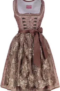 KRÜGER DIRNDL Dirndl rose Paisleymuster Irmi