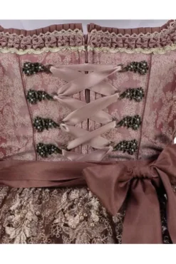 KRÜGER DIRNDL Dirndl rose Paisleymuster Irmi