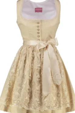 KRÜGER DIRNDL Mini Dirndl beige geblümt Florenz