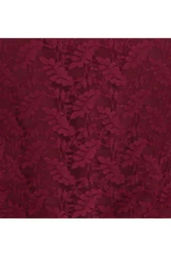 Krüger Dirndl Trachten-T-Shirt Servus & Grias Di weinrot
