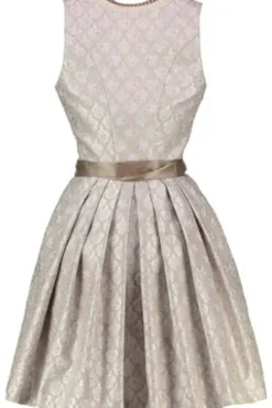 KRÜGER MADL Dirndl beige Paisleymuster Marcy