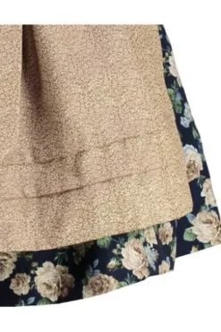 KRÜGER MADL Dirndl blau Paisleymuster Justine