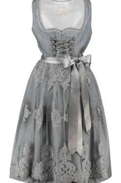 KRÜGER MADL Dirndl blau Paisley Ruth