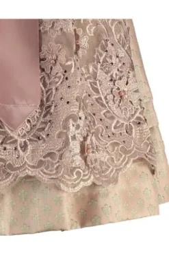 KRÜGER MADL Dirndl rosa Paisleymuster Joelle