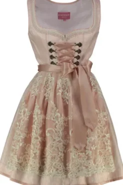 KRÜGER MADL Dirndl rosa Paisleymuster Junia