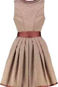 KRÜGER MADL Dirndl rost Paisleymuster Jessica