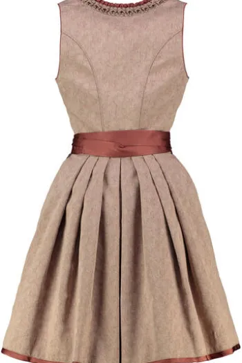 KRÜGER MADL Dirndl rost Paisleymuster Jessica