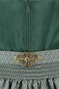 KRÜGER MADL Midi Dirndl dunkelgrün Alisha (70cm)