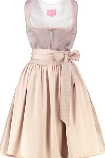 KRÜGER MADL Mini Dirndl rose Dena (60cm)