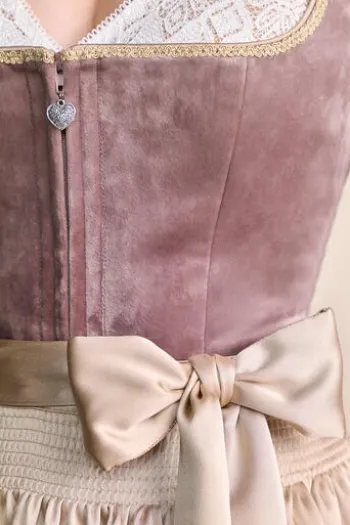 KRÜGER MADL Mini Dirndl rose Dena (60cm)