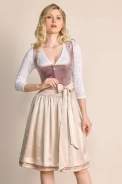 KRÜGER MADL Mini Dirndl rose Dena (60cm)