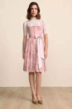 KRÜGER MADL Mini Dirndl rose Lovira (60 cm)