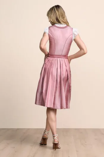 KRÜGER MADL MIni Dirndl rose Serenai 60er Rocklänge