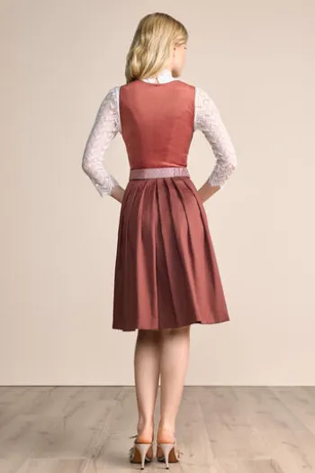 KRÜGER MADL MIni Dirndl rost Alisha 60er Rocklänge
