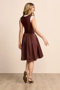 KRÜGER MADL Mini Dirndl rost Lenvia ( 60 cm)