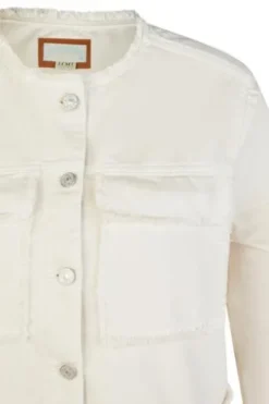LECOMTE Jeansjacke macadamia