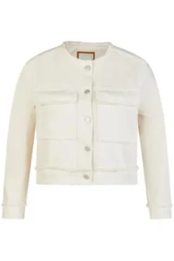 LECOMTE Jeansjacke macadamia