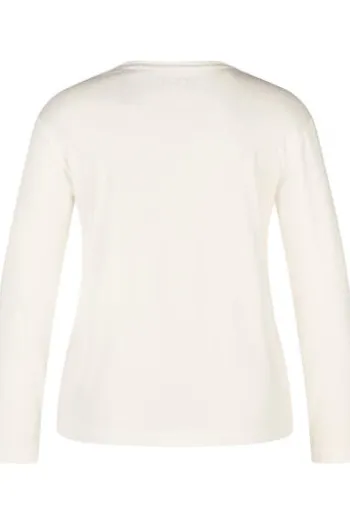 LECOMTE Shirt elfenbein Langarm