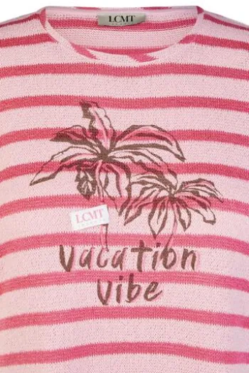 LECOMTE Shirt kirschblüte gestreift