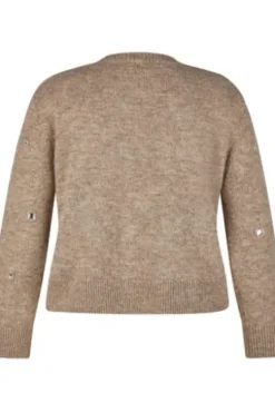 LECOMTE Strickjacke frappé melange