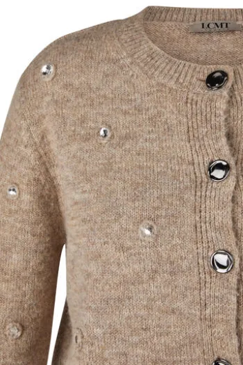 LECOMTE Strickjacke frappé melange
