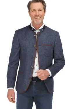 LODENFREY Janker Gampern blau Neu hochgeschlossen