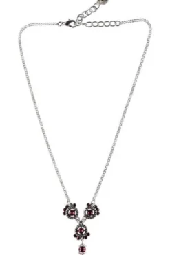 LUISE STEINER Collier Diara bordeaux