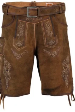 MADDOX Ledershorts Friedolin braun