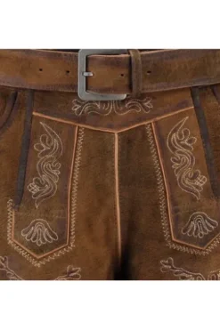 MADDOX Ledershorts Friedolin braun