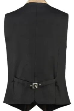 MADDOX Leder Weste Westsee sand einfarbig