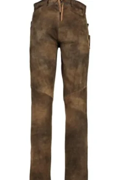 MADDOX Ziegenvelours Leder-Hose Florinus ziller antik