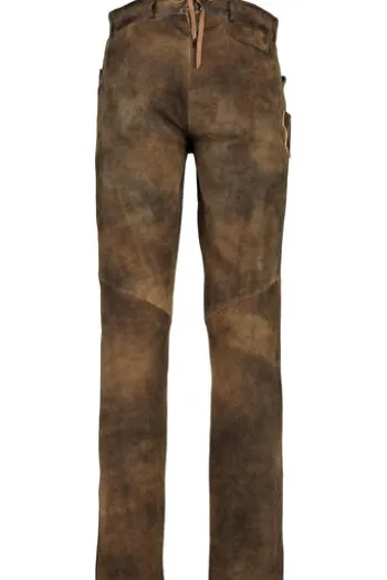 MADDOX Ziegenvelours Leder-Hose Florinus ziller antik