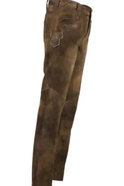 MADDOX Ziegenvelours Leder-Hose Florinus ziller antik