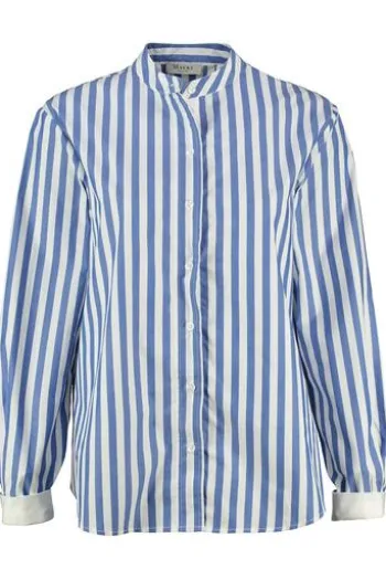 MAERZ Bluse blau gestreift