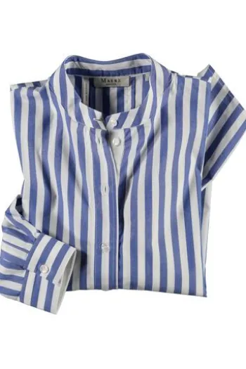 MAERZ Bluse blau gestreift