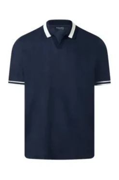 MAERZ Polo-Shirt dawn blue Regular Fit