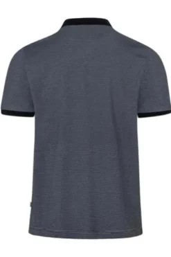 MAERZ Polo Shirt navy gestreift Regular Fit