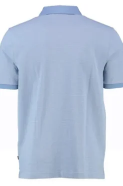 MAERZ Polo Shirt shades of blue gestreift Regular Fit