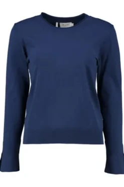 MAERZ Pullover marine in softer Qualität