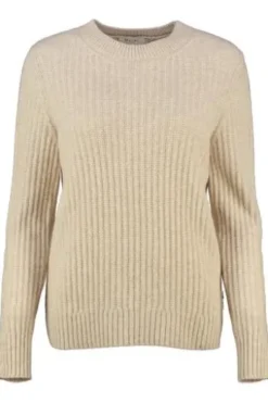 MAERZ Pullover natur im Rippstrick