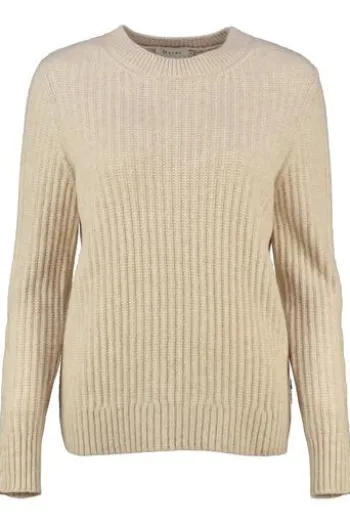 MAERZ Pullover natur im Rippstrick