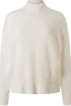 MAERZ Pullover natur Merinowolle