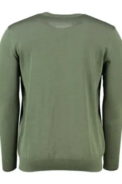 MAERZ Rundhals Pullover moos garden