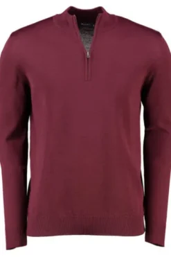MAERZ Stehkragen Pullover barolo wine
