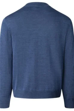 MAERZ Stehkragen Pullover deep sea