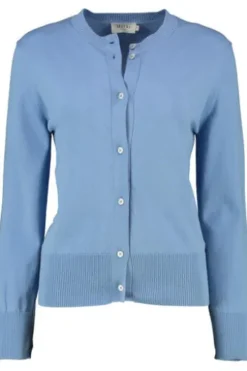 MAERZ Strickjacke blau in Organic-Baumwoll-Qualität
